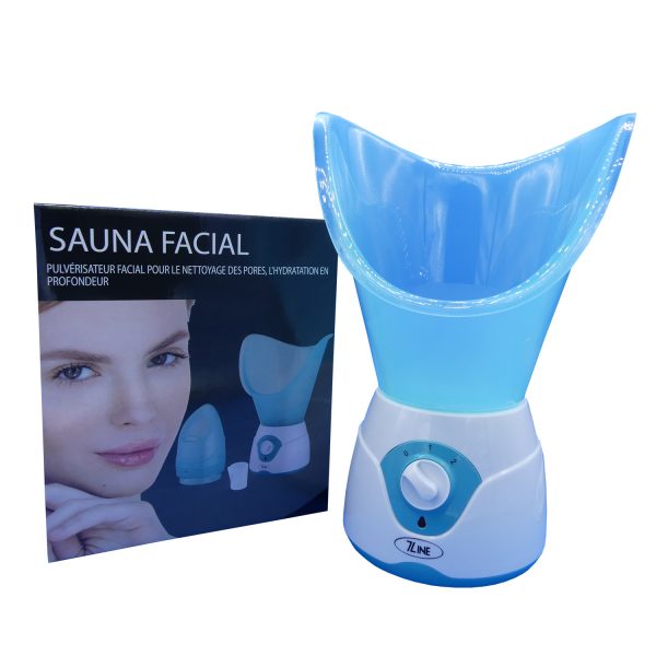 Sauna facial Bleu - 7 line - Chauffage rapide , ébullition en 3 minutes – Image 2