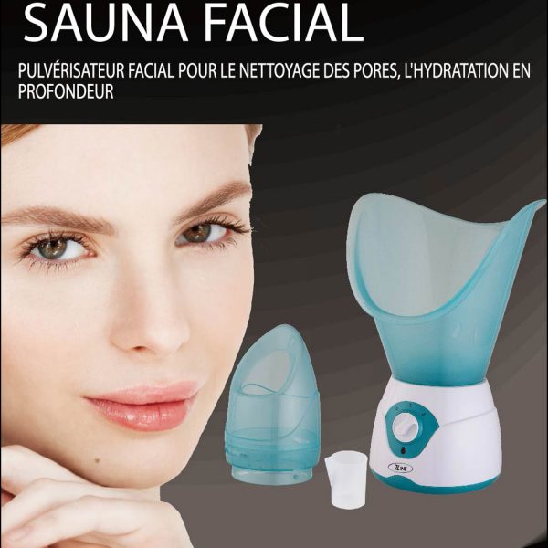 Sauna facial Bleu - 7 line - Chauffage rapide , ébullition en 3 minutes – Image 3