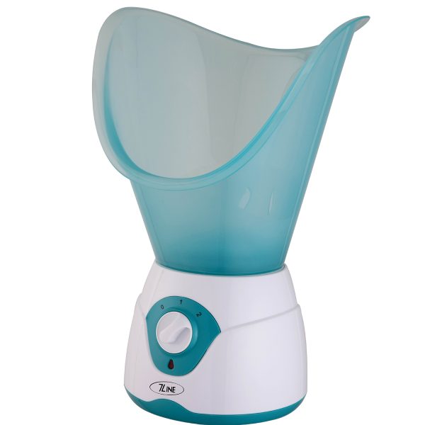 Sauna facial Bleu - 7 line - Chauffage rapide , ébullition en 3 minutes