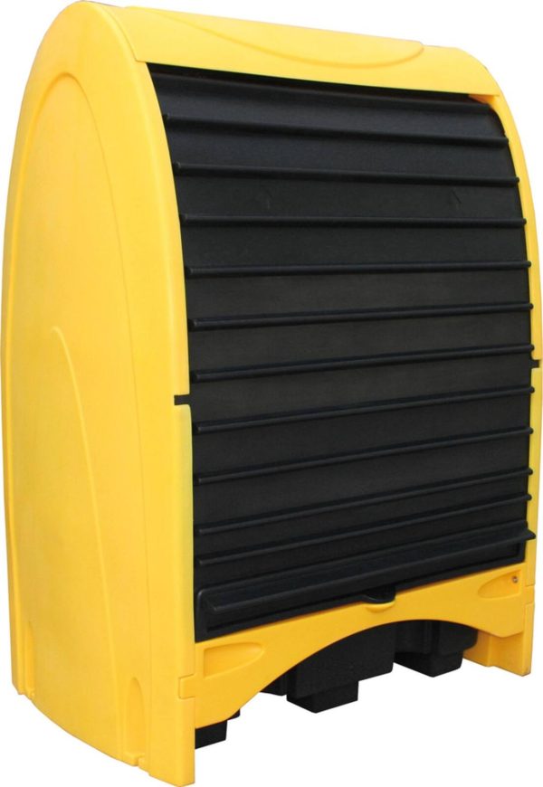 Box de stockage 2 fûts avec bac 250L - HU 0290 - CLAS Equipements