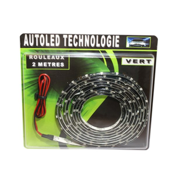 ROULEAUX LEDS 2 METRES SMD3528 VERT AUTOLED® – Image 2