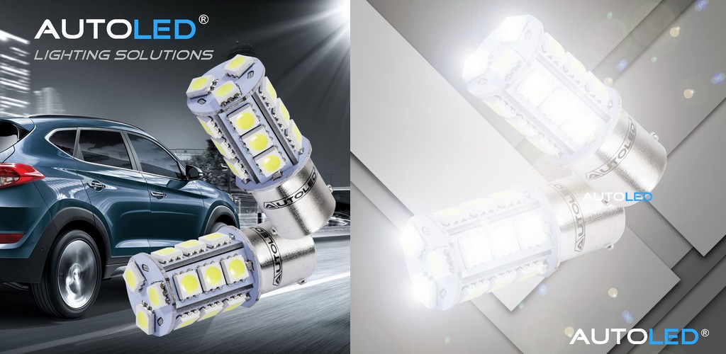 Ampoule LED P21W / 18 LEDS BLANC / Ampoule LED BA15s AUTOLED® – Image 16