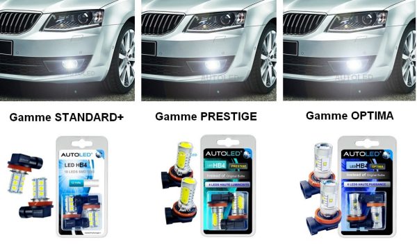 LED HB4 6 LEDS HAUTE PUISSANCE BLANC AUTOLED® – Image 12