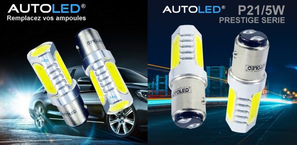 Ampoule LED BAY15d / 4 LEDS Haute Puissance - LED P21/5W AUTOLED® – Image 11