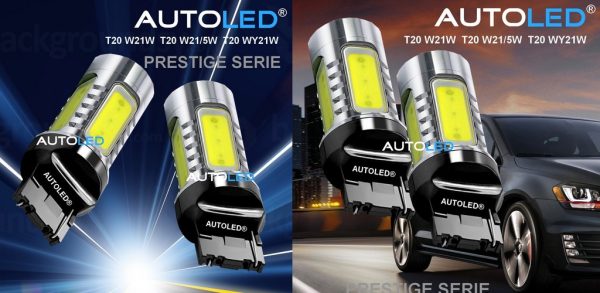 Ampoule LED W21W / 4 LEDS BLANC / LED T20 AUTOLED® – Image 15