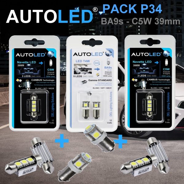 led c5w plafonnier