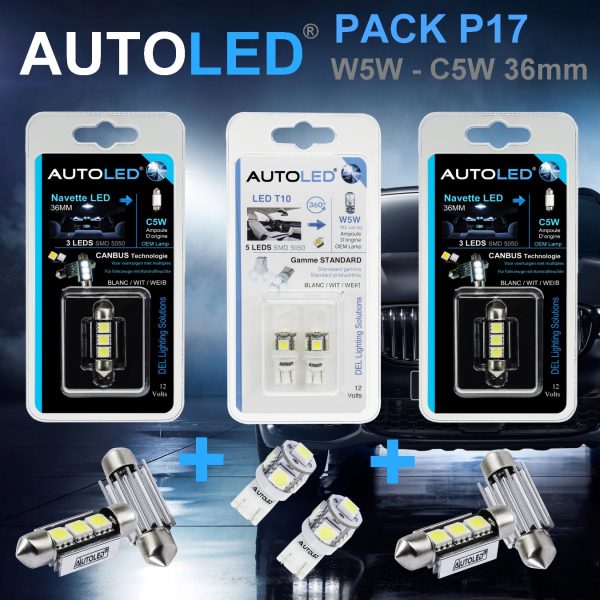 ampoule navette led 36mm autoled.0007-1|Offrez à votre auto l' ampoule LED C5W 36mm