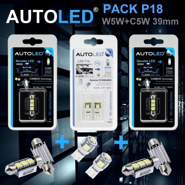led c5w plafonnier