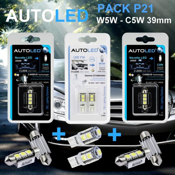 led c5w plafonnier