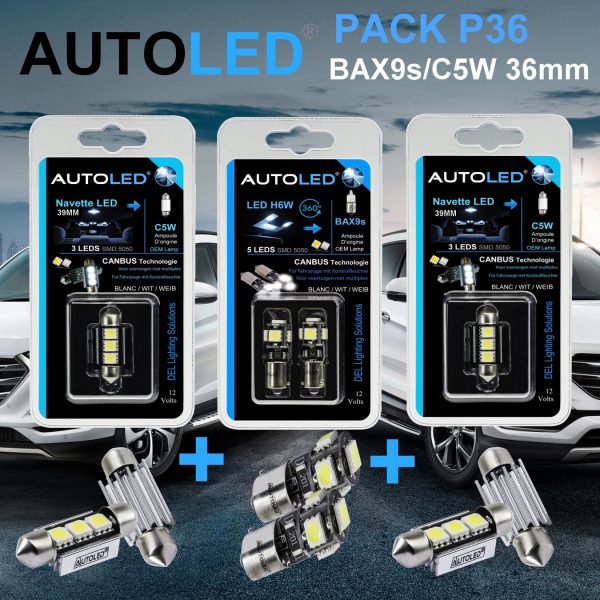ampoule navette led 36mm autoled.0007-1|ampoule navette led 36mm anti erreur autoled pour votre auto|Offrez à votre auto l' ampoule LED C5W 36mm