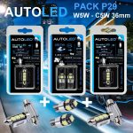 ampoule led c5w anti erreur 36mm