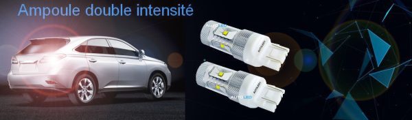Ampoule LED W21/5W / 6 LEDS HAUTE PUISSANCE BLANC / LED T20 AUTOLED® – Image 10