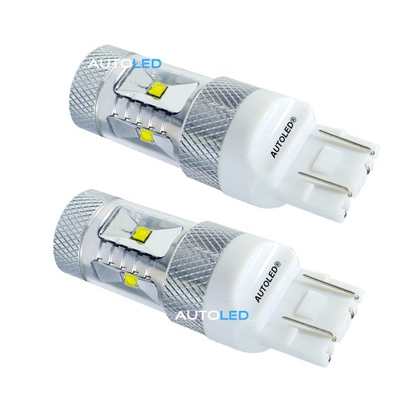 Ampoule LED W21/5W / 6 LEDS HAUTE PUISSANCE BLANC / LED T20 AUTOLED® – Image 4