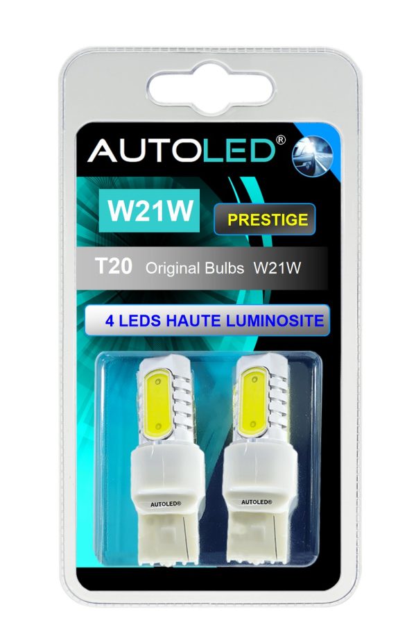 Ampoule LED W21W / 4 LEDS BLANC / LED T20 AUTOLED® – Image 8