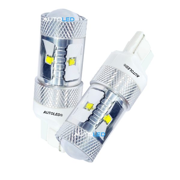 LED T20 W21W 6 LEDS HAUTE PUISSANCE BLANC AUTOLED® – Image 9