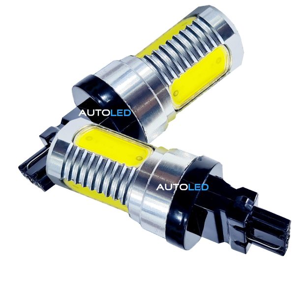 LED T25 3156 4 LEDS COB BLANC AUTOLED® – Image 3