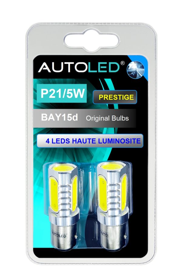 Ampoule LED BAY15d / 4 LEDS Haute Puissance - LED P21/5W AUTOLED® – Image 9