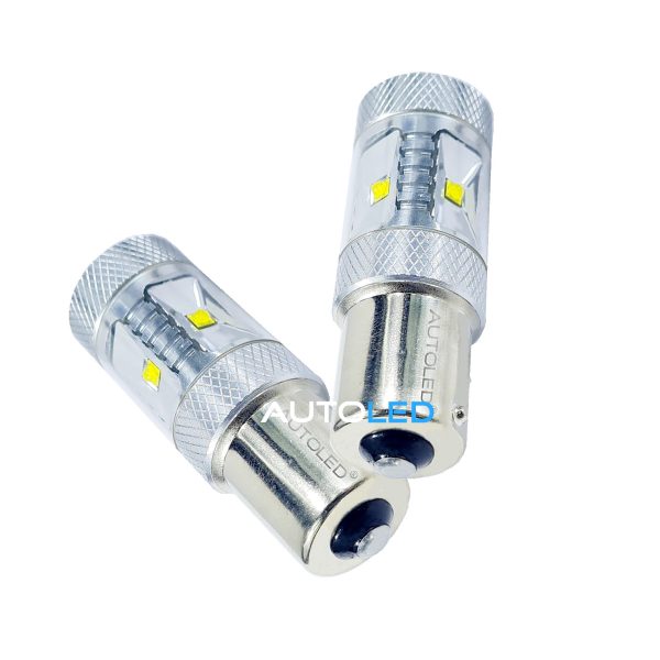 Ampoule LED P21/5W 6 LEDS HAUTE PUISSANCE BLANC AUTOLED® – Image 10