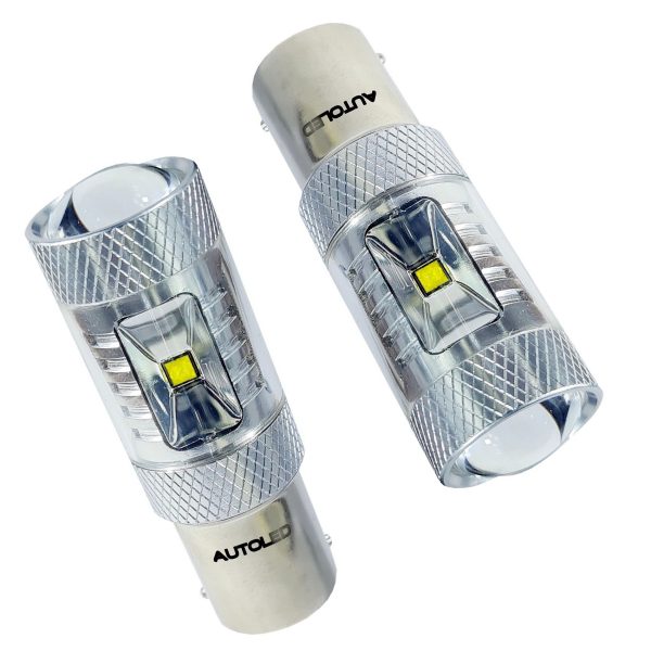 LED PY21W 6 LEDS HAUTE PUISSANCE BLANC AUTOLED® – Image 6