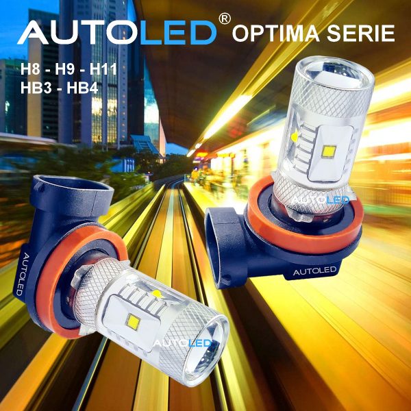 LED H11 6 LEDS HAUTE PUISSANCE BLANC AUTOLED® – Image 3