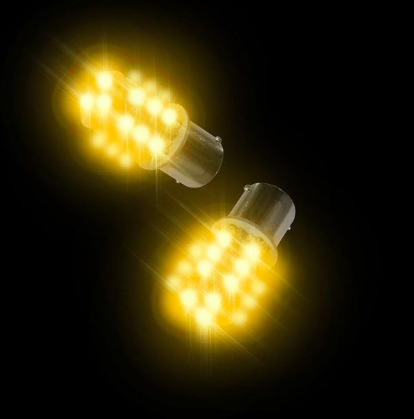 Ampoule LED P21W Orange / 18 LEDS / Feux de Clignotant AUTOLED® – Image 7