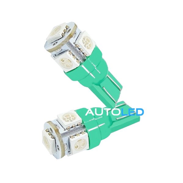 ampoule led t10 vert