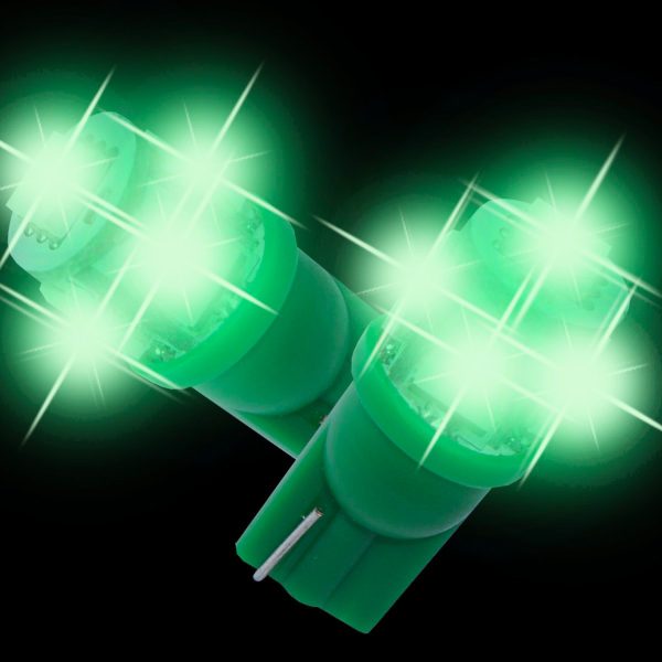 LED T10 5 SMD 5050 VERT AUTOLED® – Image 6