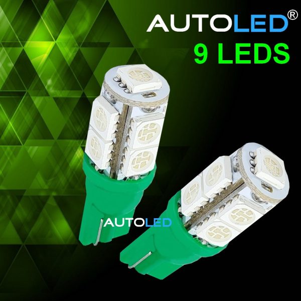 ampoule led w5w vert-4|ampoule w5w vert