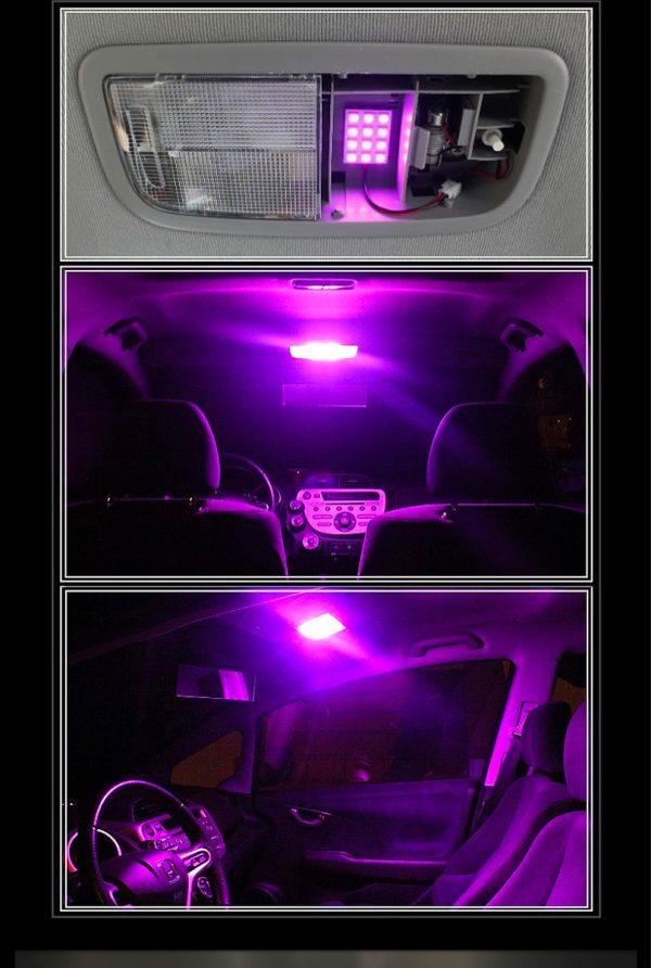 LED T10 9 SMD 5050 VIOLET FUSCHIA AUTOLED® – Image 5