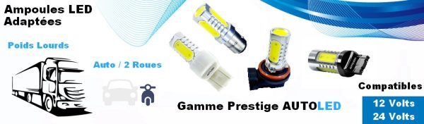 Ampoule LED W21W / 4 LEDS BLANC / LED T20 AUTOLED® – Image 10