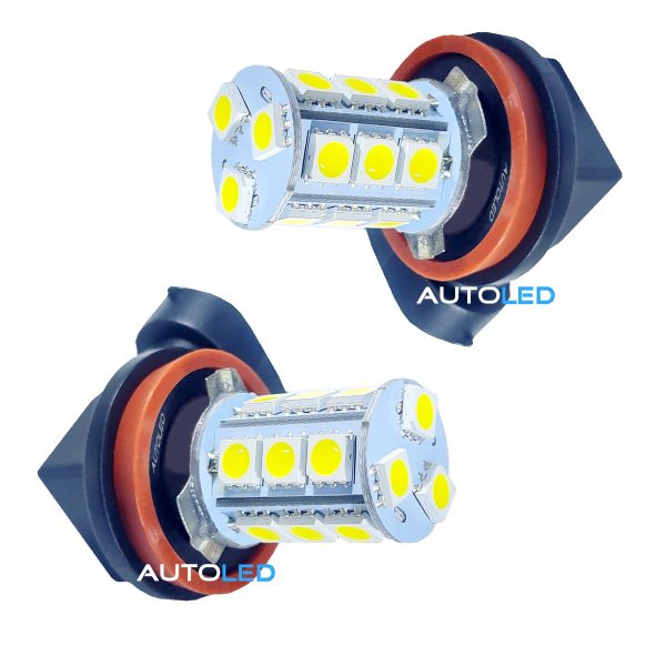 LED H8 18 SMD 5050 BLANC AUTOLED® – Image 6