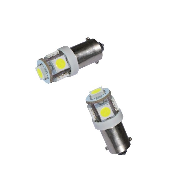 Ampoule LED BA9S (T4W) / 5 LEDS BLANC AUTOLED® – Image 3
