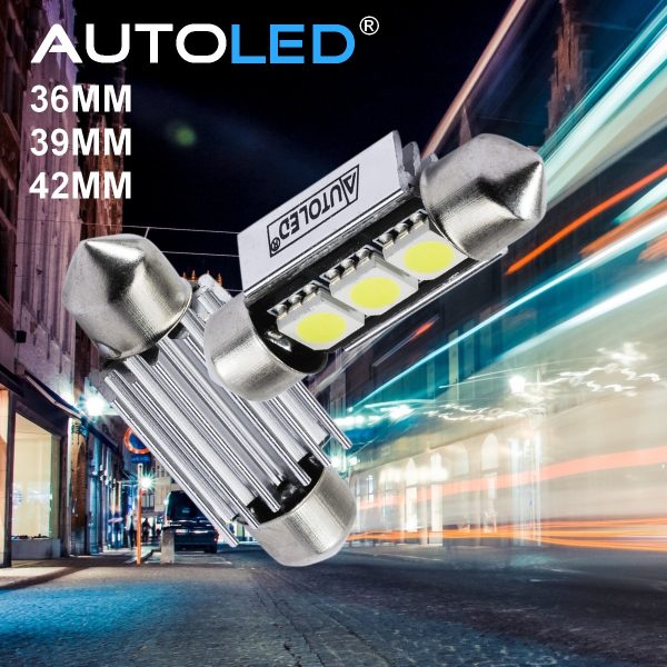 ampoule navette led 36mm autoled.0007-2||Éclairez votre coffre de voiture avec l'ampoule navette led 36mm