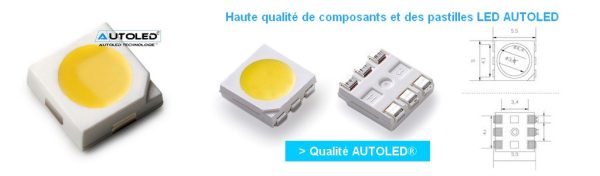 AMPOULES LED T10 (W5W) 5 LEDS / FEUX DE POSITION / PLAQUE / HABITACLE AUTOLED® – Image 17