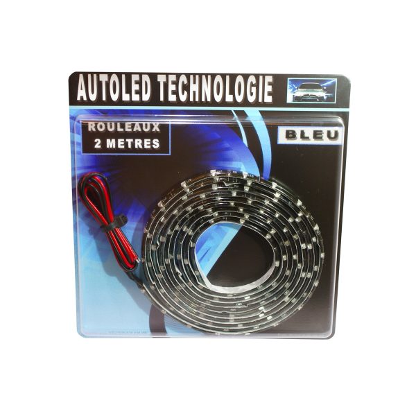 ROULEAUX LEDS 2 METRES SMD3528 BLEU AUTOLED® – Image 2