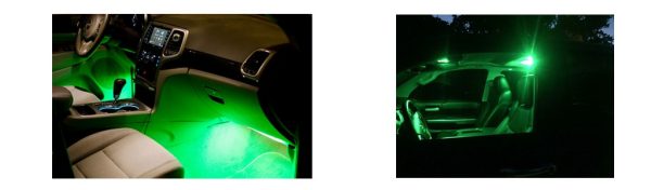 ampoule led w5w vert|