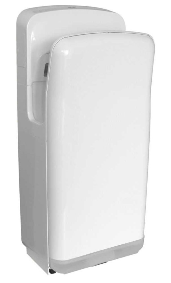 Seche main a sechage ultra rapide blanc alphadry jvd - JVD 811905 - Sèche-mains électrique et seche main air pulsé - JVD – Image 2