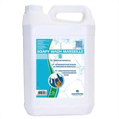 Lessive liquide soapywash au savon de marseille - 5 litres - CHR 330423A - Lessive linge - CHRISTEYNS