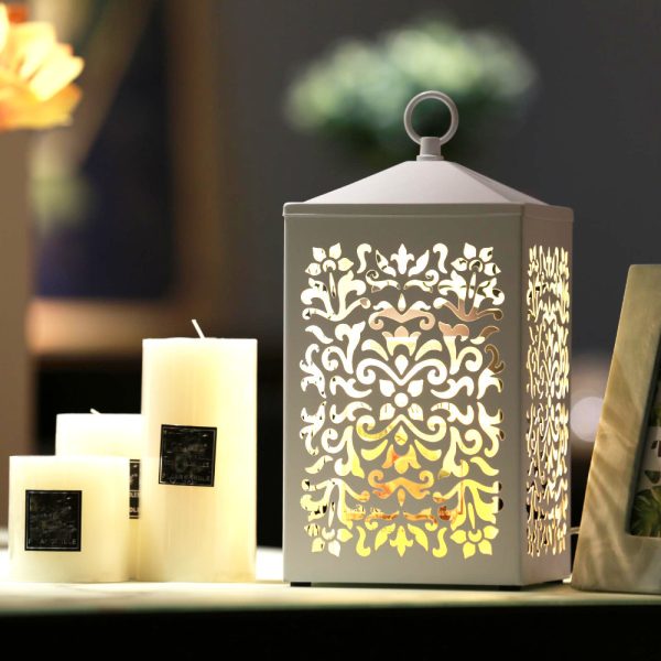 Lampe chauffante pour bougie parfumée candle warmer Ht. 16 cm "CLARA 504" ampoule GU10 230V à variateur - D-Work – Image 7