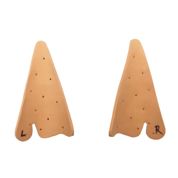2 Tuteurs de Redressage d'Oreilles Mousse PE pour Chien Malinois, Berger Allemand, Doberman - Animood