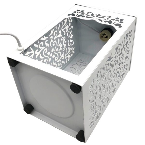 Lampe chauffante pour bougie parfumée candle warmer Ht. 16 cm "CLARA 504" ampoule GU10 230V à variateur - D-Work – Image 2