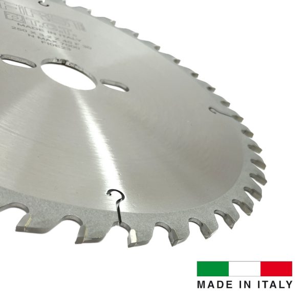 Lame de Scie Circulaire HM D. 250 x Al. 30 x ép. 3,2/2,2 mm x Z40 Alt pour Bois - GAMMA III - FIRST ITALIA – Image 4