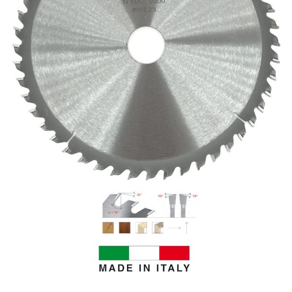 Lame de Scie Circulaire HM D. 210 x Al. 30 x ép. 2,8/1,8 mm x Z48 Alt pour Bois - ELETH II - FIRST ITALIA – Image 2