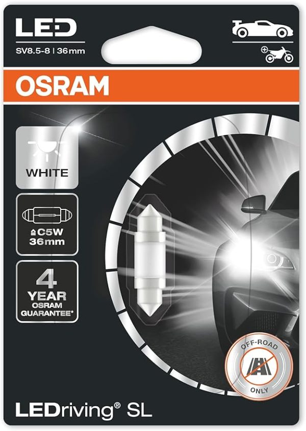 LEDriving® SL - SIGNAL LIGHT - BLISTER : 1 - C5W - OSRAM - 6418DWP-01B