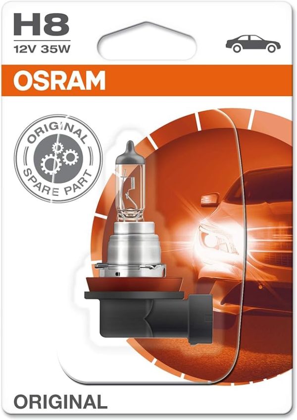 LAMPE AUTO ORIGINAL LINE - Qualité première monte - BLISTER : 1 - OSRAM - H8 - 64212-01B