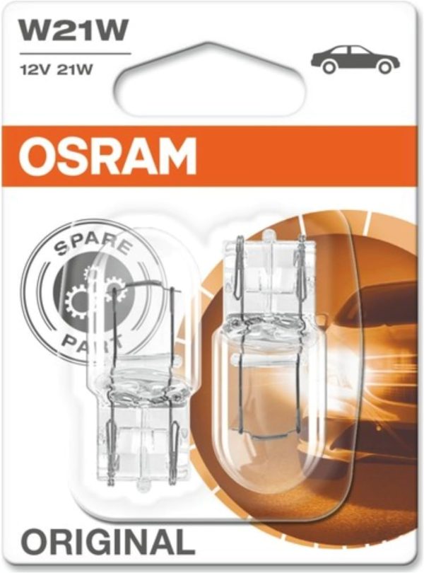 Les lampes de signal halogène robustes - LAMPE AUTO ORIGINAL LINE - Qualité première monte - BLISTER : 2 - OSRAM - 7505-02B