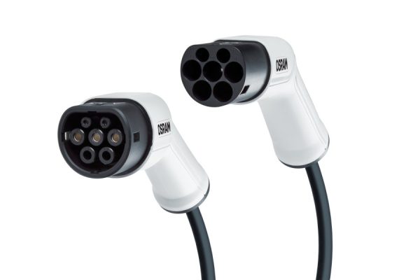 Cable de charge véhicule électrique monophasé 16A TYPE2- 240V 3,6 kWh - BOITE : 1 - OSRAM - OCC21605 – Image 6