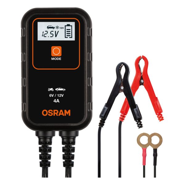 BATTERYcharge 904 - Chargeur et mainteneur de charge intelligent pour batteries - OSRAM - OEBCS904