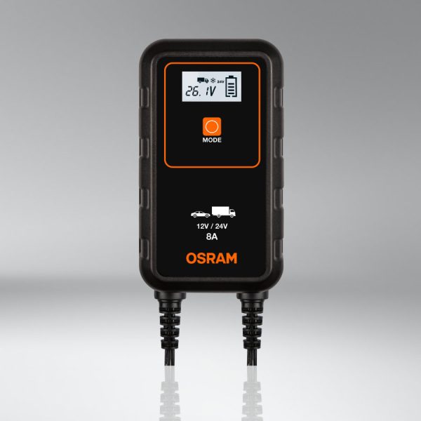 Le BATTERYcharger 908 - Chargeur et mainteneur de charge intelligent pour batteries avec cycle de charge multi-étapes - OSRAM - OEBCS908 – Image 7