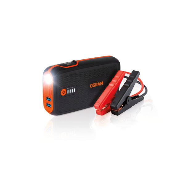BATTERYstart 300 - Booster de démarrage lithium compact et puissant avec fonction batterie de secours - OSRAM - OBSL300